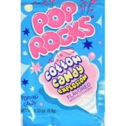 Sparkling Cotton Candy Pop Rocks 9.5g